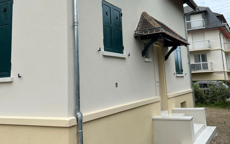 Lasures et façades en Normandie